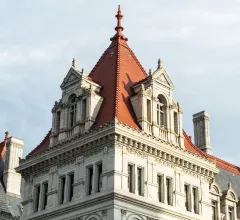 New York Albany capitol building. New York state has granted nurse practitioners full practice authority, despite opposition from radiologists and other physician groups.