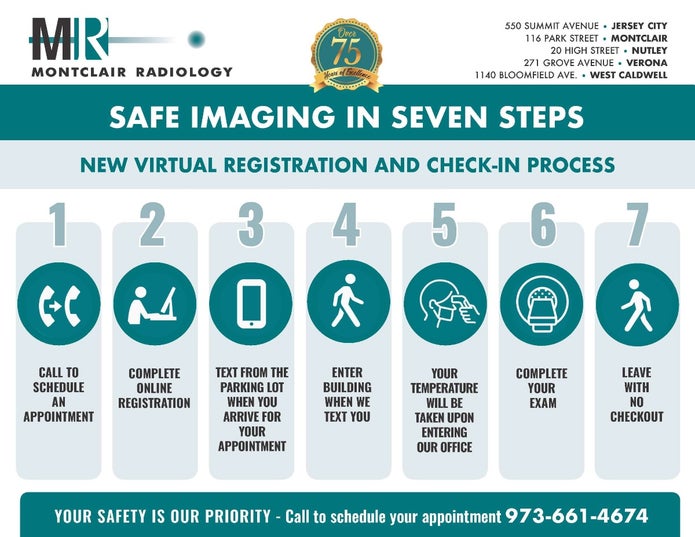 Montclair Radiology safe imaging