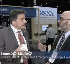 Video interview with Michael Bruno, MD, FACR, on the growing radiology staffing shortage, way to address this, and the growing problem of exam mismatch. He spoke to Radiology Business Digital Editor Dave Fornell at RSNA 2023. #RSNA #RSNA23 #RSNA2023 #radiologistshortage