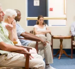 Patients in waiting room.