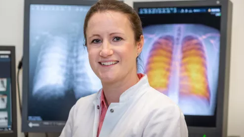 Daniela Pfeiffer, professor of radiology and medical director of the study