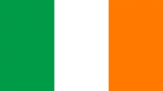 Irish flag Ireland