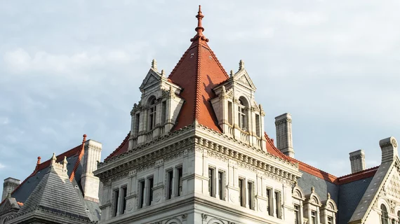 New York Albany capitol building. New York state has granted nurse practitioners full practice authority, despite opposition from radiologists and other physician groups.