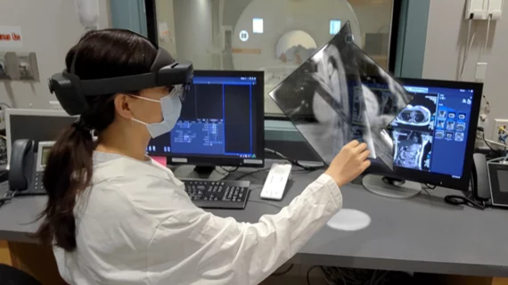 mixed reality LAAO Chase Western Reserve MRI. The group—which includes engineers, cardiologist, radiologists and other specialists—will attempt to perform a robotic-controlled left atrial appendage occlusion (LAAO) on a patient inside an MRI scanner.
