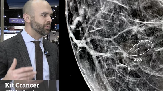 Video interview with Radiology Business Management Association (RBMA) President Kit Crancer, and executive director of the Rayus Quality Institute, where he said the lack of federal policy on insurance coverage for diagnostic breast exams as opposed to screening exams 
