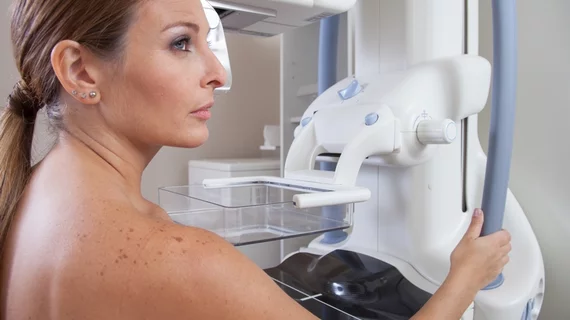 woman mammography breast cancer